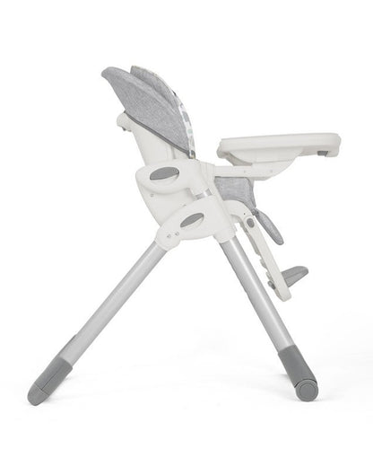 Joie Mimzy Recline High Chair-5 Position Recline-7 Height Positions-Upto 15 Kg-Wild Muted