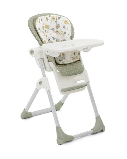 Joie Mimzy 2 in 1 High Chair-3 Position Recline-7 Height Positions-6M+ (Upto 15 Kg)-Leo