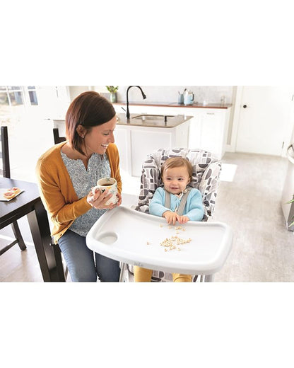 Joie Snacker 2in1 Baby High Chair-3 Position Recline-Foldable-6M+ (Upto 15Kg)-Logan