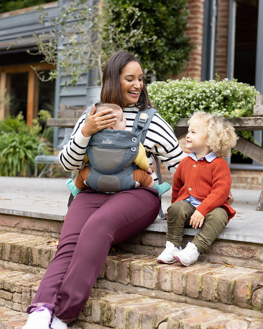 Joie Savvy Baby Carrier-4 Carry Positions-Ergonomic M Shape-For 0 to 3Y (Upto 15 Kg)-Marina