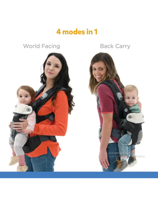 Joie Savvy Baby Carrier-4 Carry Positions-Ergonomic M Shape-For 0 to 3Y (Upto 15 Kg)-Marina