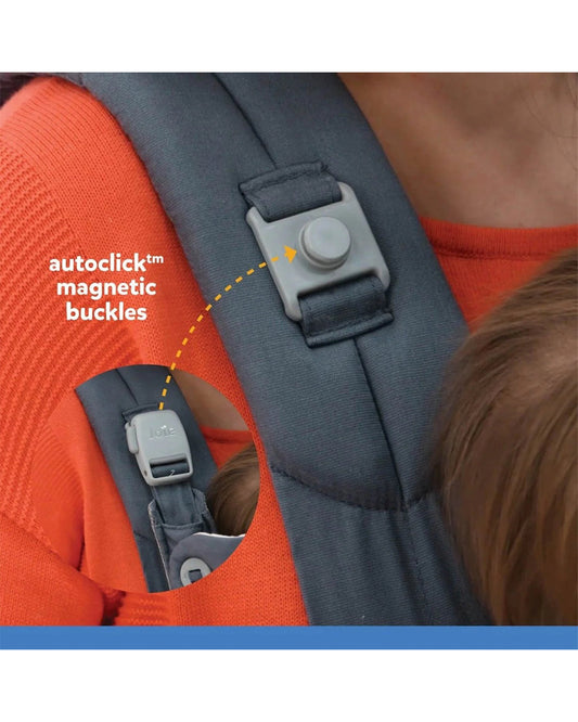 Joie Savvy Baby Carrier-4 Carry Positions-Ergonomic M Shape-For 0 to 3Y (Upto 15 Kg)-Marina