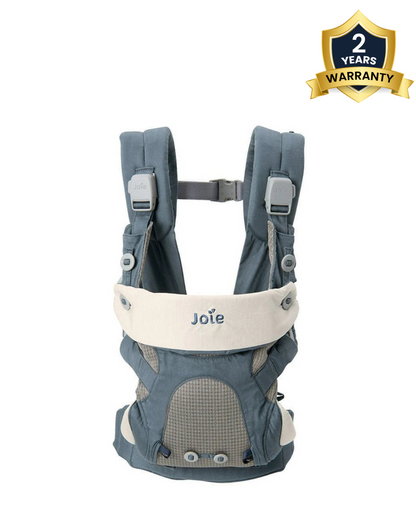 Joie Savvy Baby Carrier-4 Carry Positions-Ergonomic M Shape-For 0 to 3Y (Upto 15 Kg)-Marina