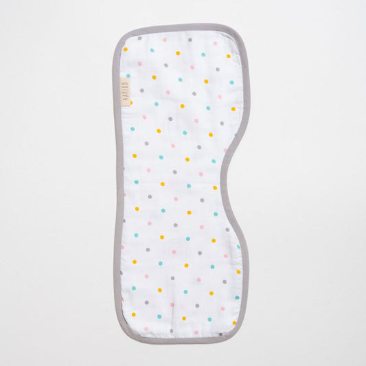 Aariro Organic Cotton Burp Cloth-Multi Layered & Reversible-Follow The Rainbow-For Infants