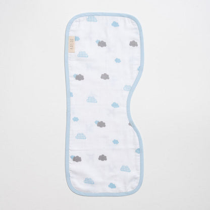 Aariro Organic Cotton Muslin Burp Cloth & Wash Cloths Combo Set-Dream Big-For Infants