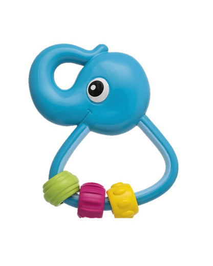 Chicco Play & Grow Set Rattle Toy-Easy to Grip-Bright Engaging Colors-Pack of 5-Gift For Baby Shower & Baby Birthday