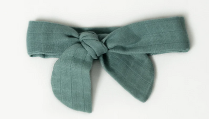 Aariro Teal Headband-Solid-Organic Cotton-For Infants