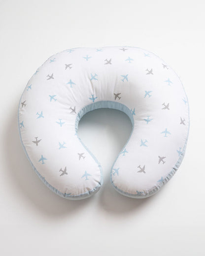 Aariro Organic Cotton Nursing Pillow-100% Cotton Cover-Dream Big-For Nursing