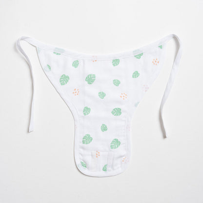 Aariro Tropical Flamingo Cloth Nappy Combo-100% Organic Cotton-Washable & Reusable-Pack of 3