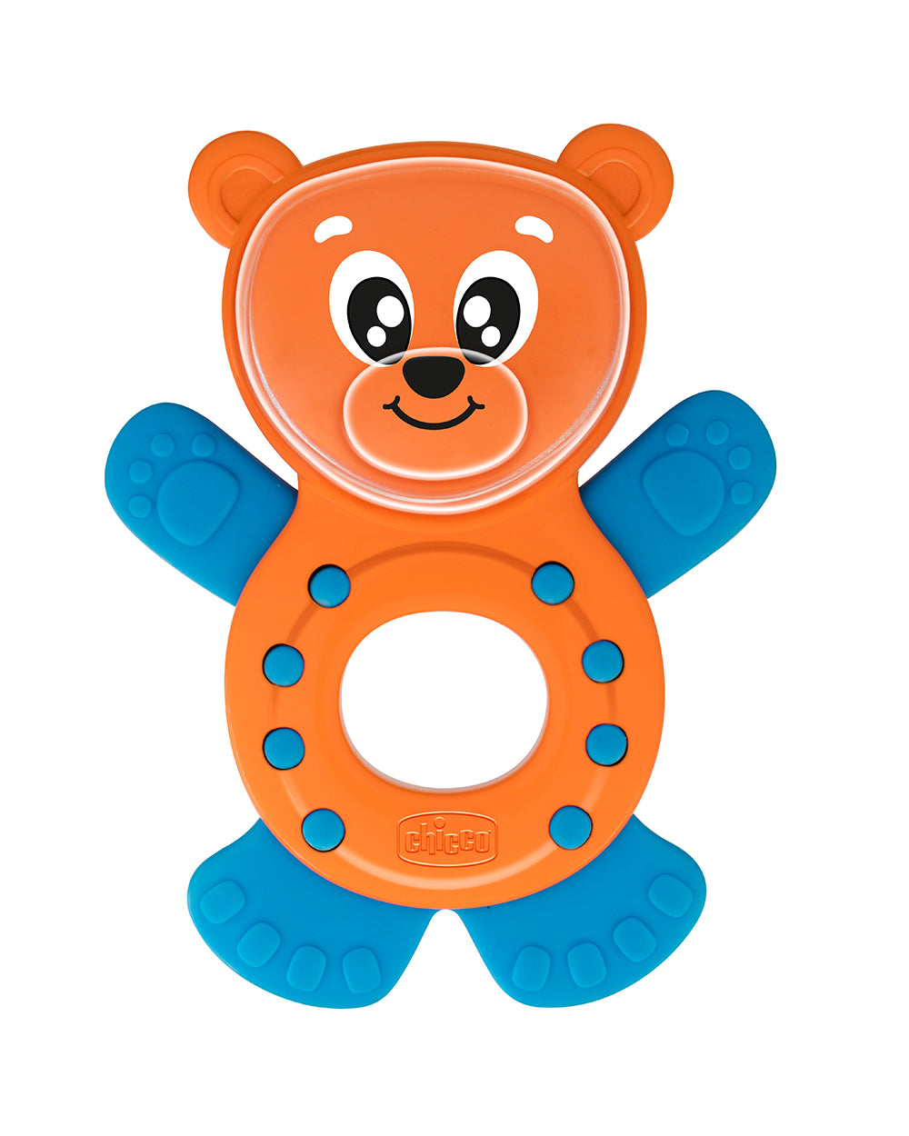 Chicco Ben The Bear Rattle Teether-Multi Textured & Easy to Grasp-Extra ...