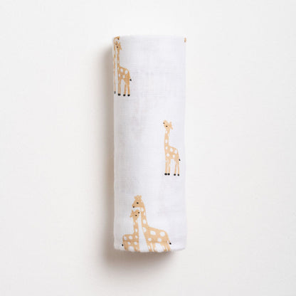 Aariro Muslin Swaddle-Stand Tall-Pack of 2-Organic Cotton-Infant Wraps