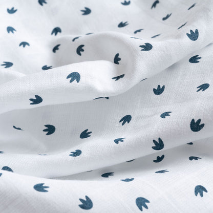 Aariro Muslin Swaddle-Little Dino-Pack of 2-Organic Cotton-Infant Wraps