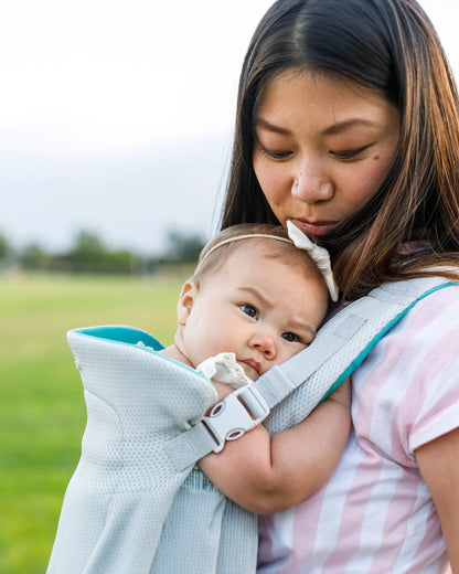 Infantino Flip 4-in-1 Light & Airy Convertible Carrier-Adjustable Head Support-4 to 14 Kg-Grey