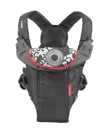 Infantino Swift Classic Carrier-Adjustable Back Strap-4 to 11 Kg-Black