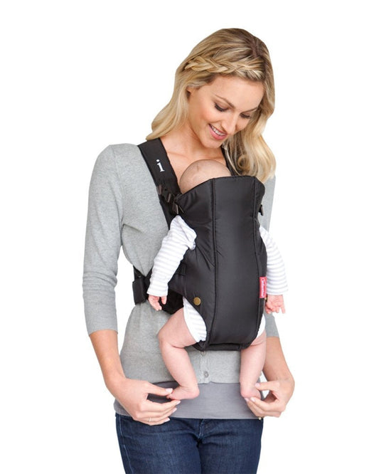 Infantino Swift Classic Carrier-Adjustable Back Strap-4 to 11 Kg-Black