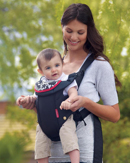 Infantino Swift Classic Carrier-Adjustable Back Strap-4 to 11 Kg-Black