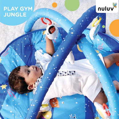 nuluv Space Playgym with 5 Hanging Toys-Indoor Toy-0M+