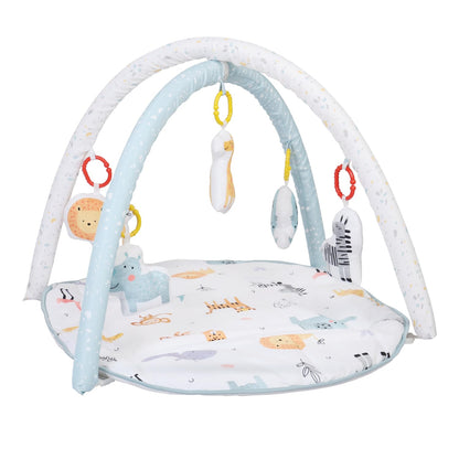 nuluv Jungle Playgym with 5 Hanging Toys-Promotes Awareness and Motor Skills-Removable Gym Arms-Indoor Toy-0M+