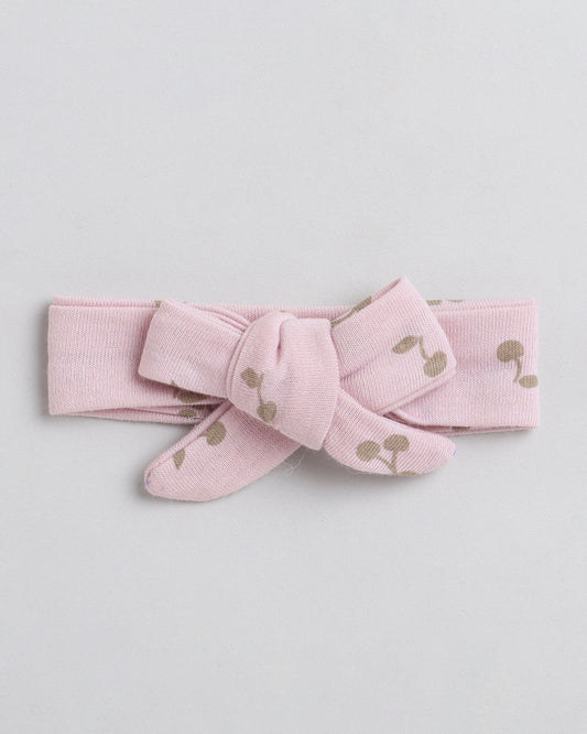 Polka Tots Pink Onesie-Cotton-Printed-For Infants