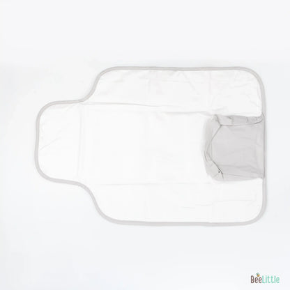 BeeLittle Diaper Changing Mat-With Built-in Pocket-Organic Cotton-Ride On Fun