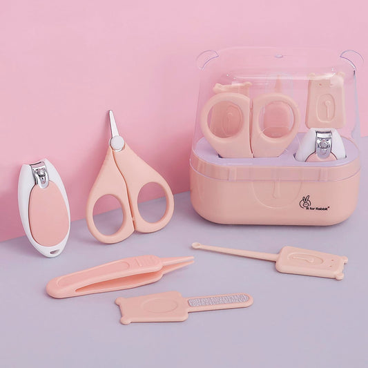 R For Rabbit Stylo Teddy Baby Manicure Set-Pink