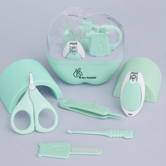 R For Rabbit Stylo Teddy Baby Manicure Set-Green