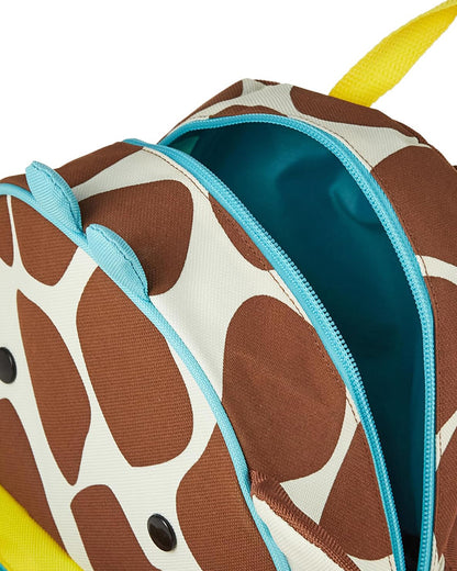 Skip Hop Zoo Little Kid Bagpack-Giraffe-With Mesh Bottle Pocket & Adjustable Shoulder Straps