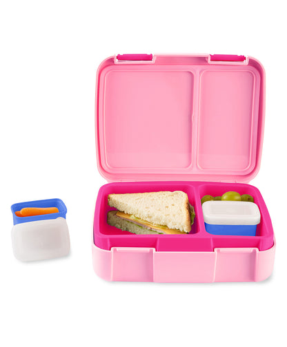 Skip Hop Zoo Style Bento Lunch Box-With Microwave Safe Tray-Butterfly-For Feeding Infants