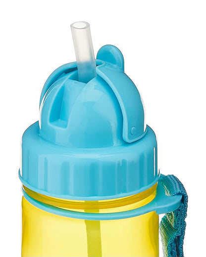 Skip Hop Zoo Straw Sipper-Handy Grab Strap-Giraffe-390 ml