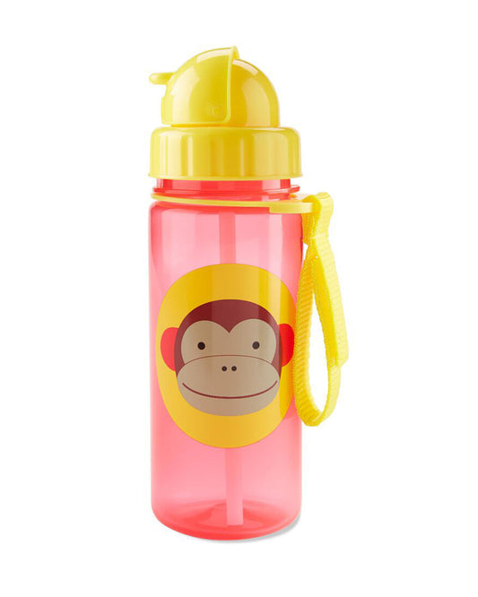 Skiphop School Essentials Kit-Lunch Box(700ml)-Straw Sipper(390ml)-Bagpack-Monkey-3Y+