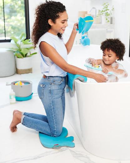 Skip Hop Moby Waterfall Baby Bath Rinser-Blue