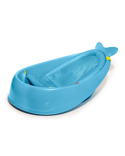 Skip Hop Moby Smart Sling Baby Bath Tub-3-Stage Tub-0 to 36M-Blue