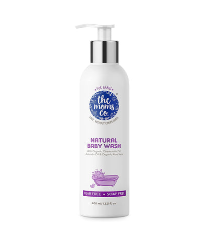 The Moms Co Natural Baby Body Wash-With Chamomile & Aloe Vera