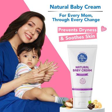 The Moms Co Natural Baby Face Cream-With Shea Butter & Cocoa Butter