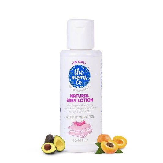 The Moms Co Natural Baby Lotion-With Shea Butter & Cocoa Butter