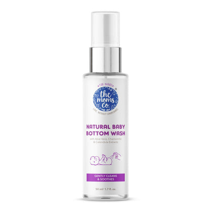 The Moms Co Natural Baby Bottom Wash-With Chamomile & Aloe Vera