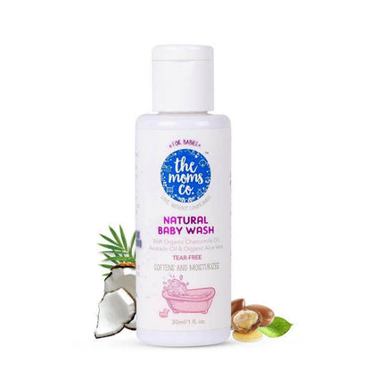 The Moms Co Natural Baby Body Wash-With Avocado & Aloe Vera