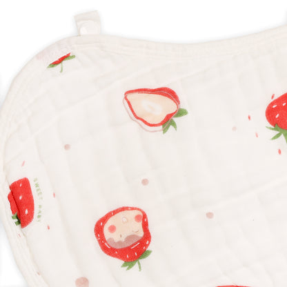 Kicks & Crawl Burp Cloths & Wash Cloths Combo Set-Super Absorbent-Pack of 5-For Infants
