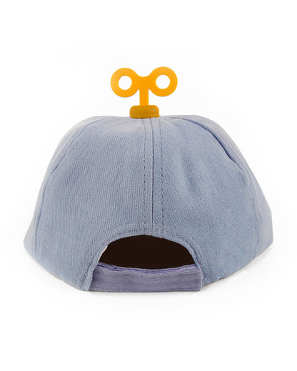 Kicks & Crawl Blue Hat-Vroom Car-Cotton-For Infants