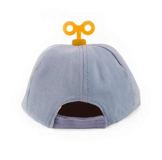 Kicks & Crawl Blue Hat-Vroom Car-Cotton-For Infants