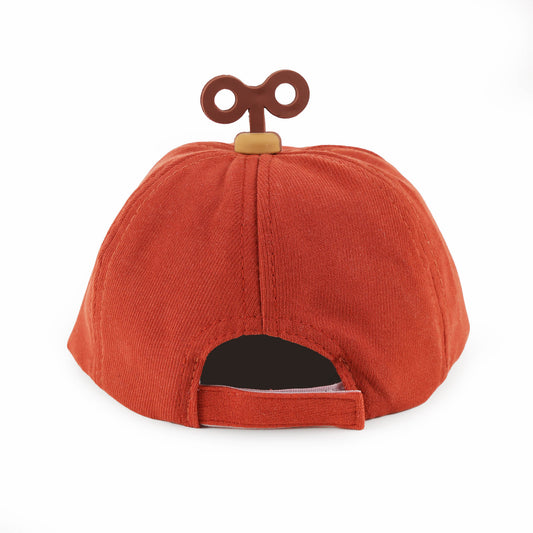 Kicks & Crawl Red Hat-Vroom Car-Cotton-For Infants