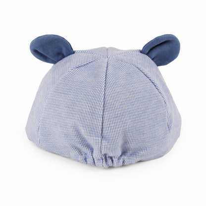 Kicks & Crawl Blue Hat-Little Bear-Cotton-For Infants