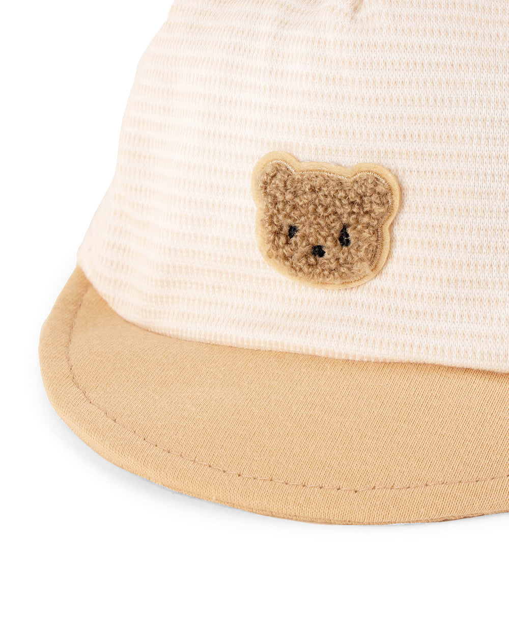 Kicks & Crawl Cream Hat-Little Bear-Cotton-For Infants-Extra 5