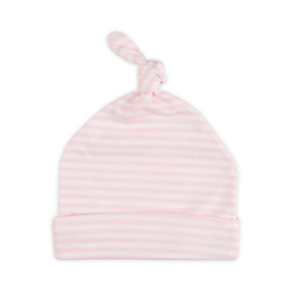 Kicks & Crawl White & Pink Caps-Little Bird-Cotton-Pack of 3-For Infants