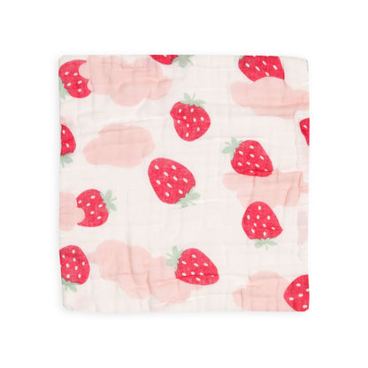 Kicks & Crawl Burp Cloths & Wash Cloths Combo Set-Super Absorbent-Pack of 5-For Infants