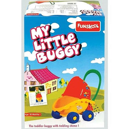 Funskool Giggles My Little Buggy Multicolor-Enhances Imaginative Role Play-Push & Pull Toy-9M+