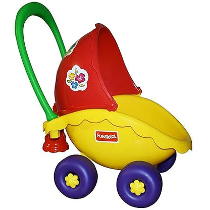 Funskool Giggles My Little Buggy Multicolor-Enhances Imaginative Role Play-Push & Pull Toy-9M+