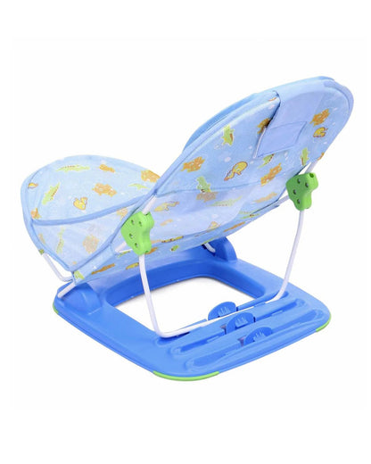 Mastela Deluxe Baby Bather-With 3 Position Recline & Padded Head Rest-0 to 6M-Blue