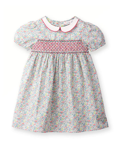 Beebay Multicolored Frock Dress-Embroidered -Cotton-For Infants