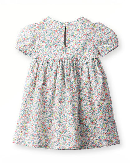 Beebay Multicolored Frock Dress-Embroidered -Cotton-For Infants